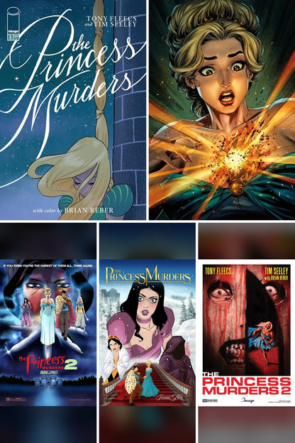 The Princess Murders #2 cover collage
