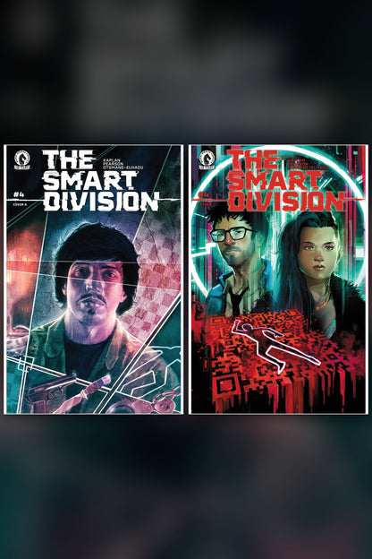 The Smart Division #4 cover collage
