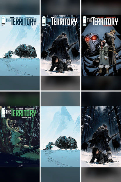 The Territory #1 (Of 5) cover collage