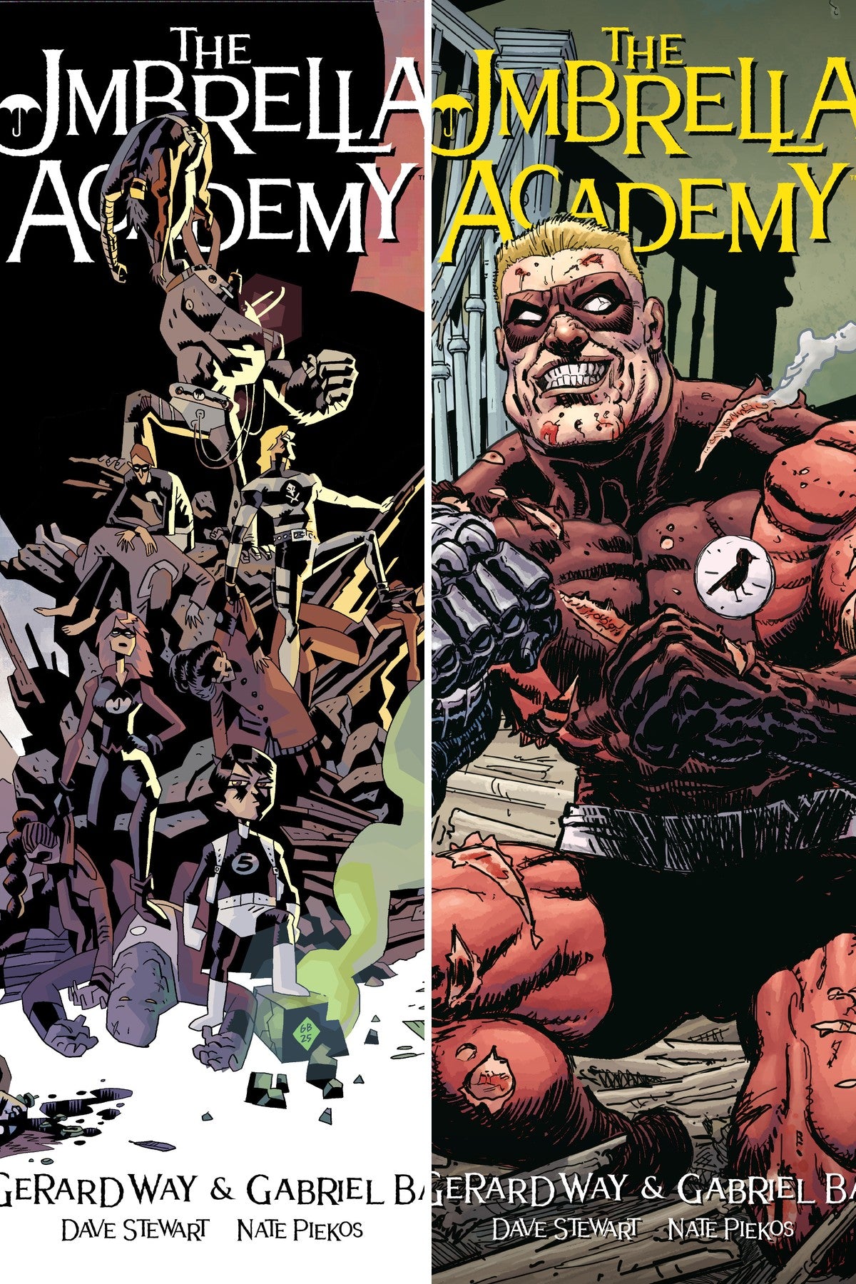 The Umbrella Academy: Plan B #6 cover collage