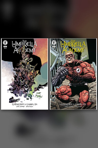 The Umbrella Academy: Plan B #6 cover collage
