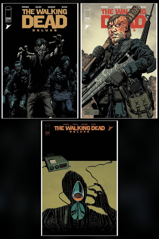 The Walking Dead DLX #151 cover collage