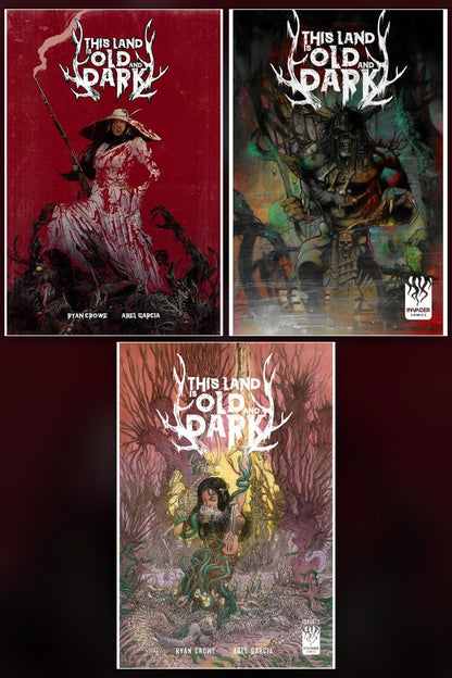 This Land is Old and Dark #2 cover collage