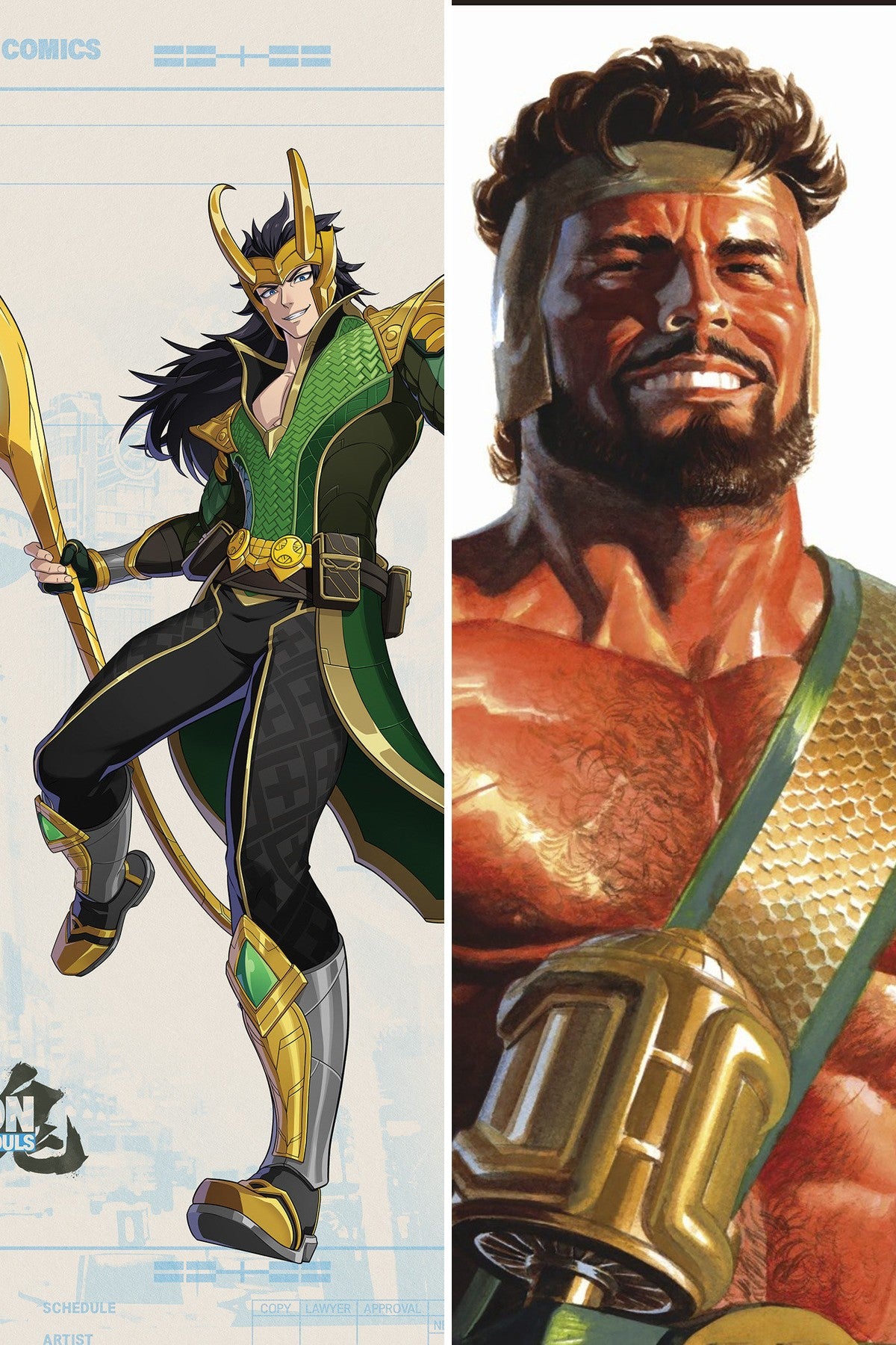 Thor #801 cover collage