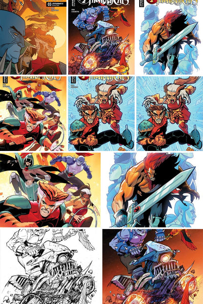 Thundercats (2026) #3 cover collage