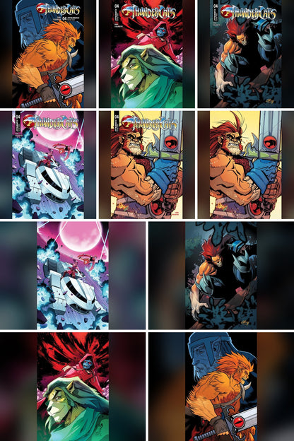 Thundercats (2026) #4 cover collage