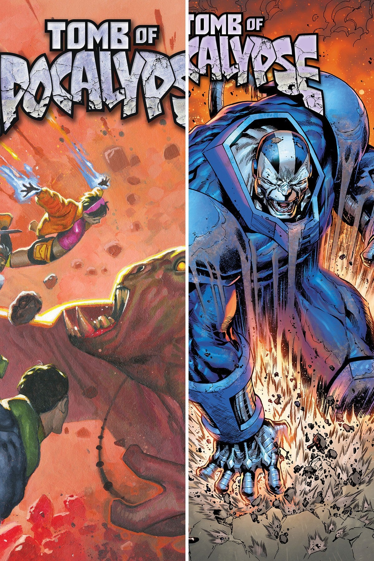TOMB OF APOCALYPSE #3 cover collage