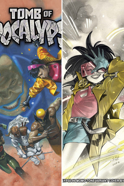 Tomb of Apocalypse #4 cover collage