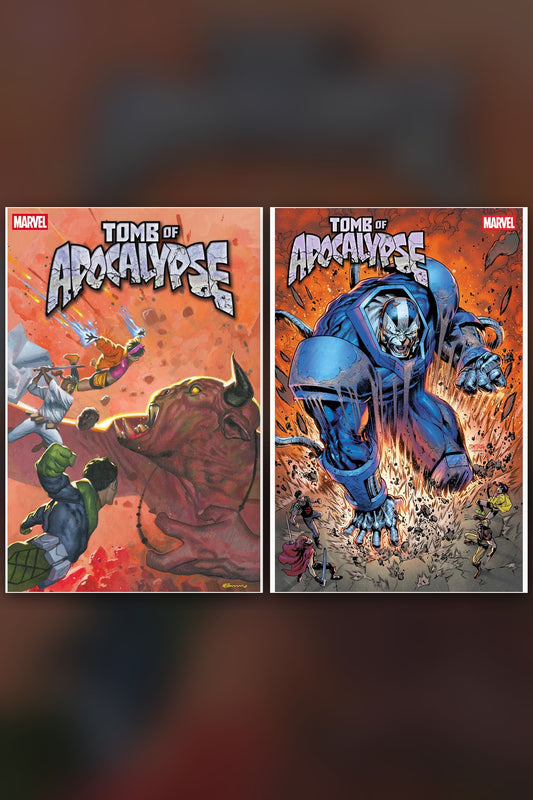 TOMB OF APOCALYPSE #3 cover collage