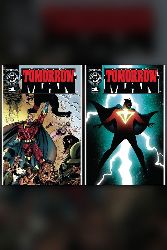 Tomorrow Man #1 (Of 3) cover collage