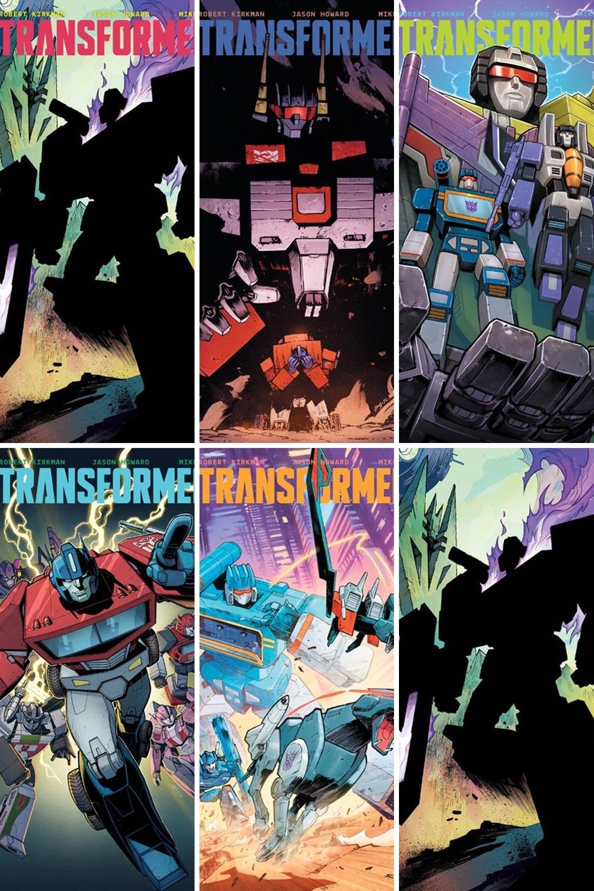 Transformers #38 cover collage