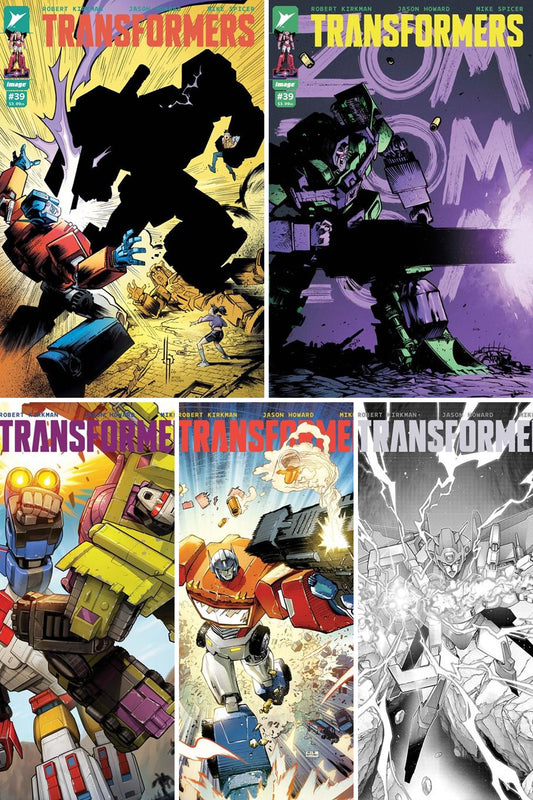 Transformers #39 cover collage