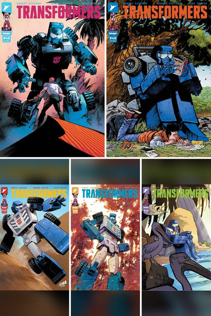 Transformers #40 cover collage