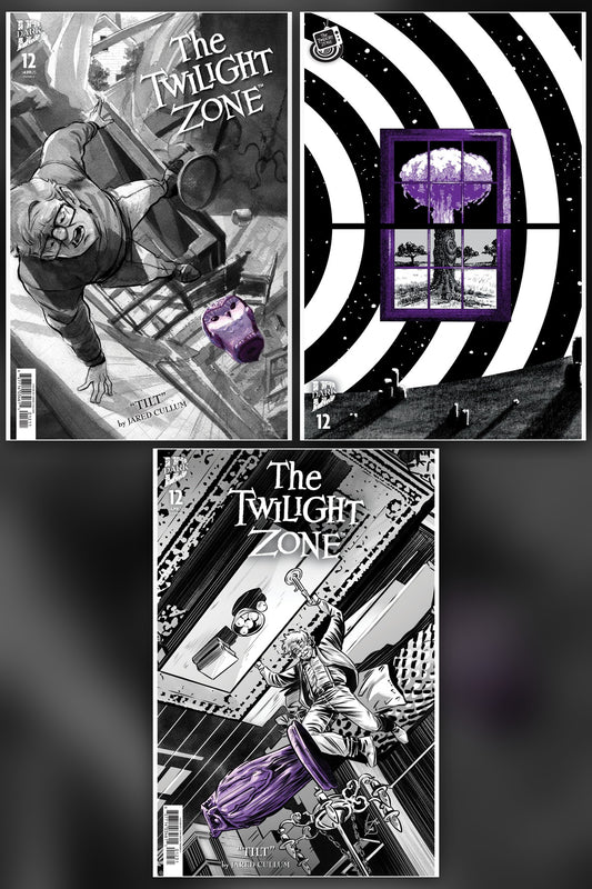 Twilight Zone #12 cover collage