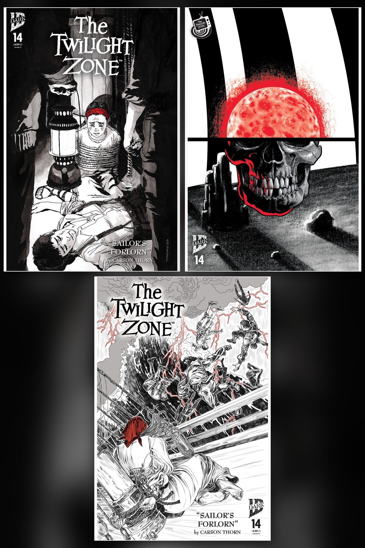 Twilight Zone #14 cover collage