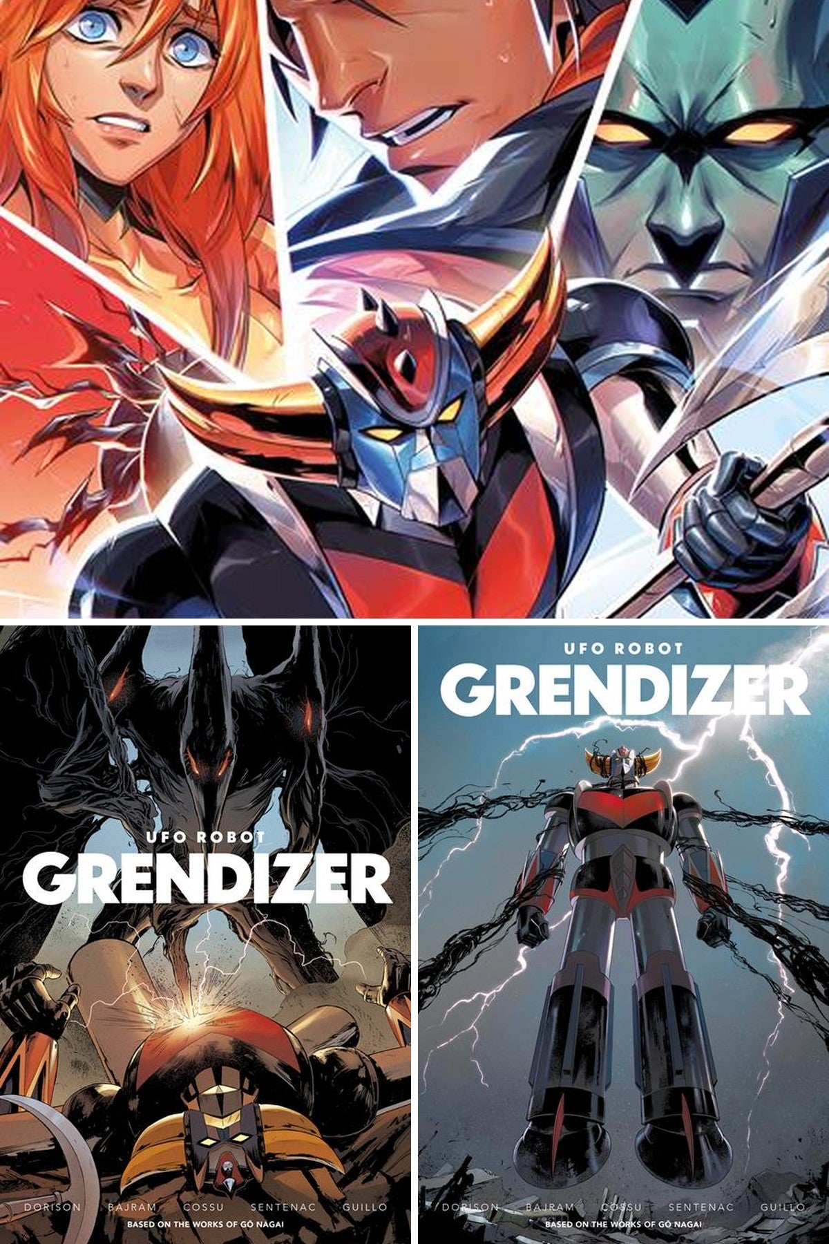 Ufo Robot Grendizer #3 (Of 4) cover collage