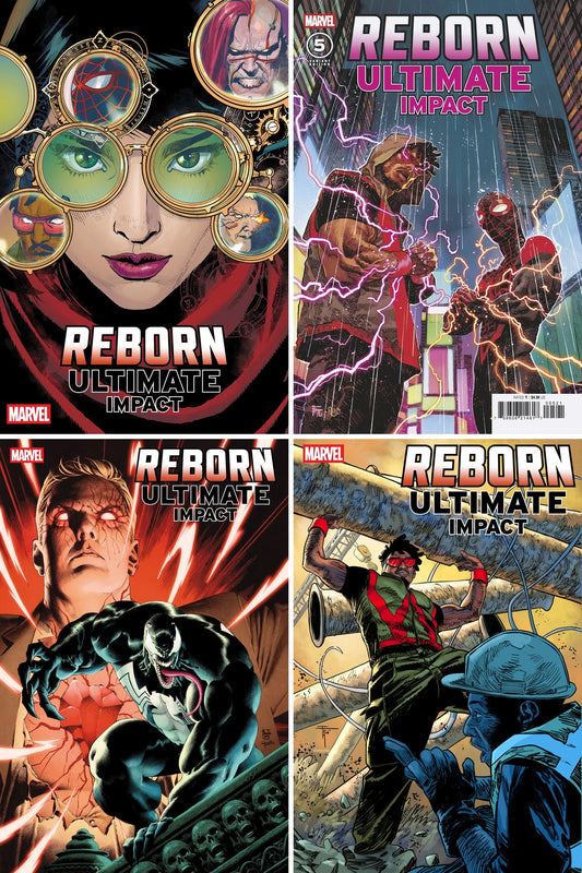 Ultimate Impact: Reborn #5 cover collage