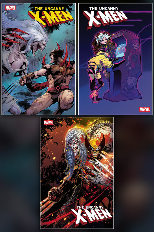 UNCANNY X-MEN #37 cover collage