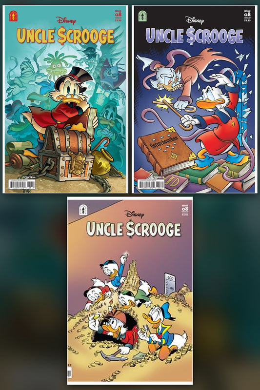 Uncle Scrooge Legacy #468 cover collage