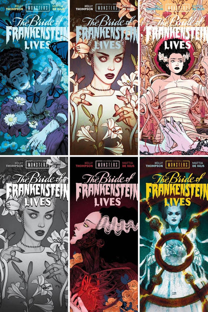Universal Monsters Bride Of Frankenstein Lives #2 (Of 4) cover collage