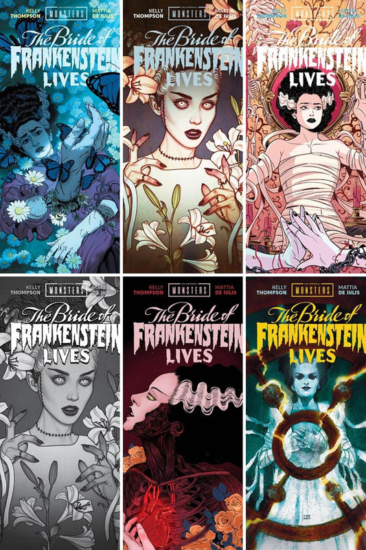Universal Monsters Bride Of Frankenstein Lives #2 (Of 4) cover collage