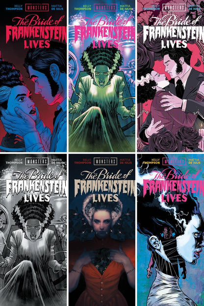 Universal Monsters: The Bride of Frankenstein Lives #3 (Of 4) cover collage