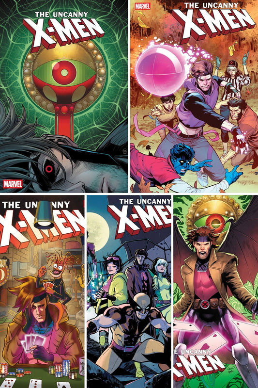 Uncanny X-Men #36 cover collage