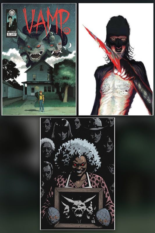 Vamp #5 cover collage