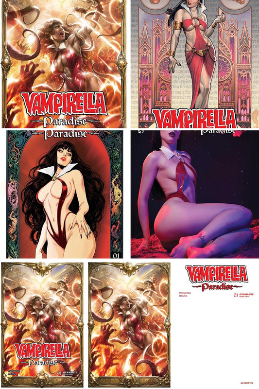 Vampirella: Paradise #1 - All Covers