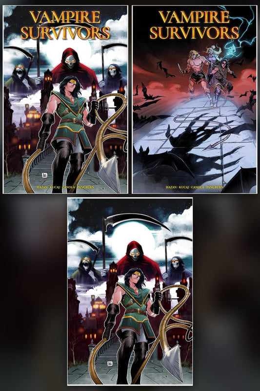 Vampire Survivors #3 (Of 4) cover collage