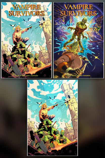 Vampire Survivors #4 (Of 4) cover collage