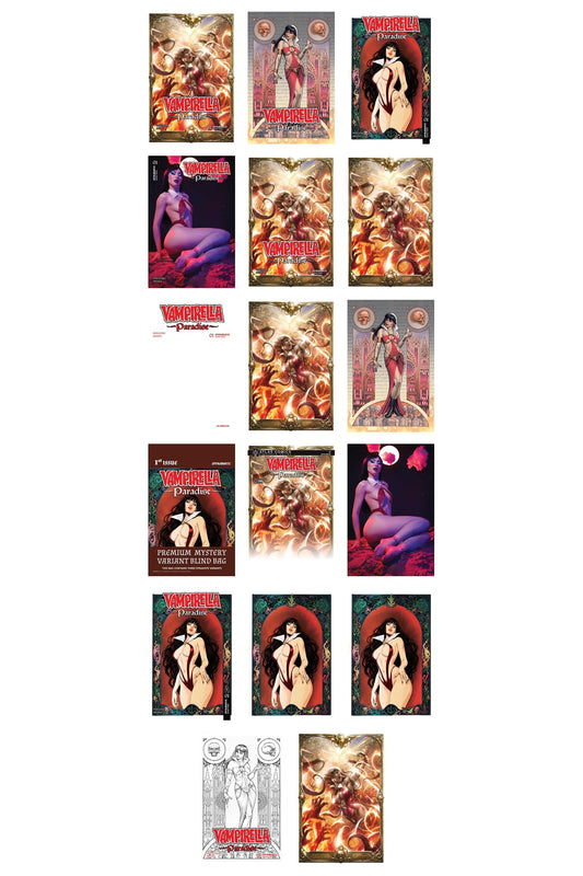 Vampirella: Paradise #1 - All Covers