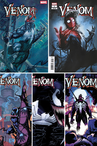 Venom #1 cover collage