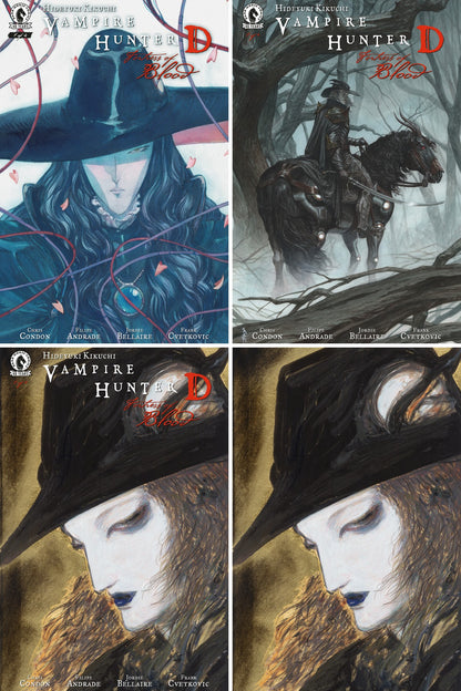 Vampire Hunter D: Fortress of Blood #1 cover collage