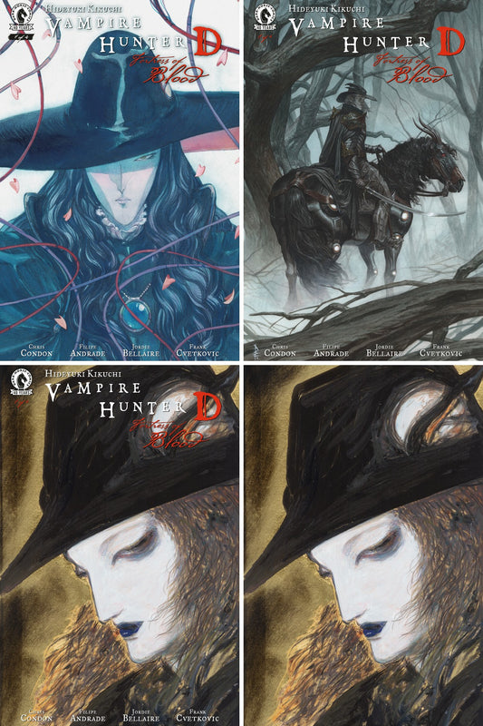 Vampire Hunter D: Fortress of Blood #1 cover collage