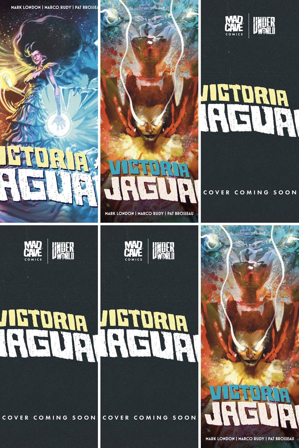 Victoria Jaguar #1 cover collage