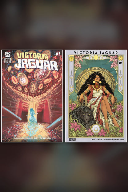 Victoria Jaguar #3 (Of 5) cover collage