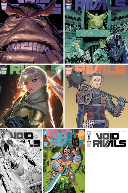 Void Rivals #37 cover collage