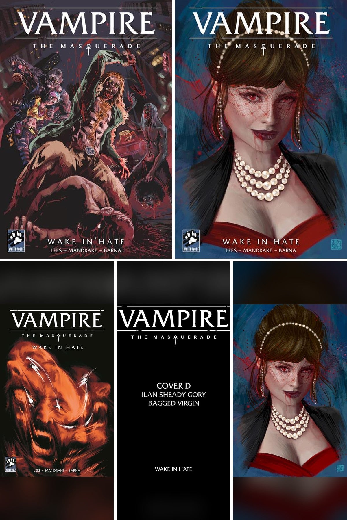Vampire The Masquerade Wake In Hate #3 (Of 4) cover collage