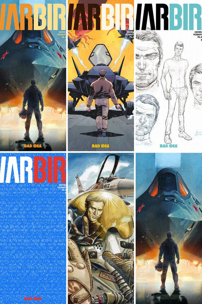 Warbird #3 (Of 4) cover collage