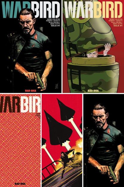 Warbird #4 (Of 4) cover collage