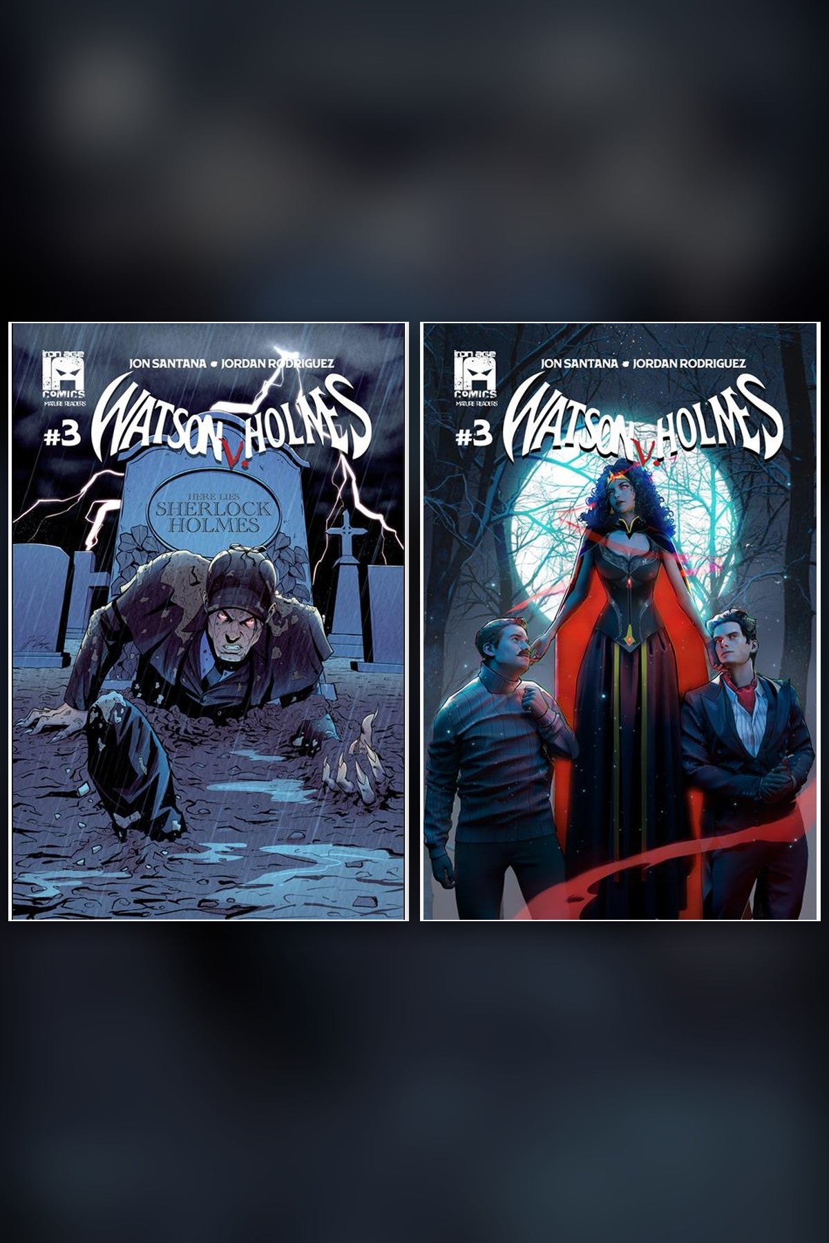 Watson v. Holmes #3 (Of 12) cover collage