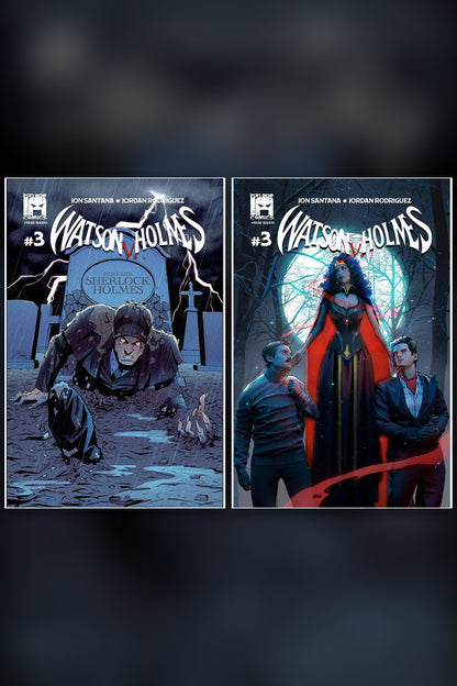 Watson v. Holmes #3 (Of 12) cover collage