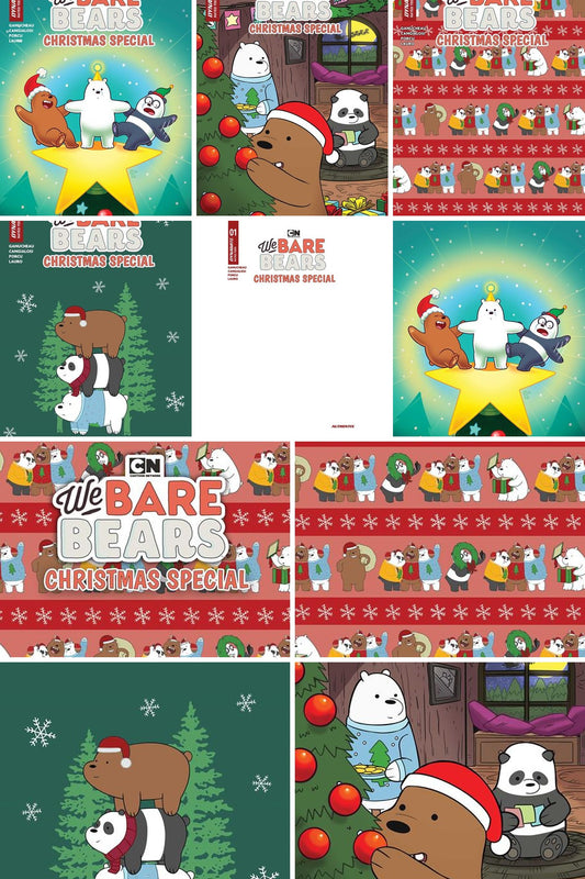 We Bare Bears Christmas Special #1 cover collage