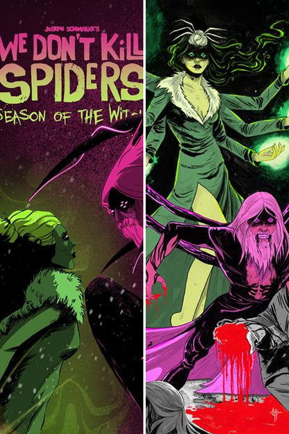 We Don't Kill Spiders: Season of the Witch #5 (Of 5) cover collage