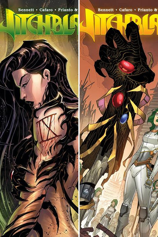 Witchblade #26 cover collage