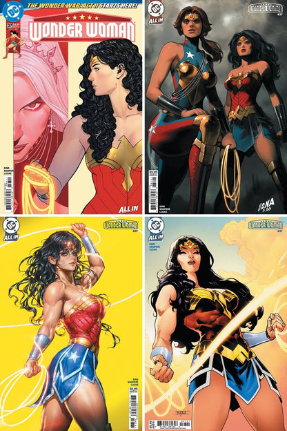 Wonder Woman #37 cover collage