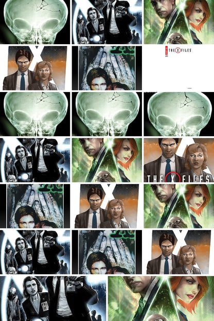 X-Files (2026) #1 cover collage