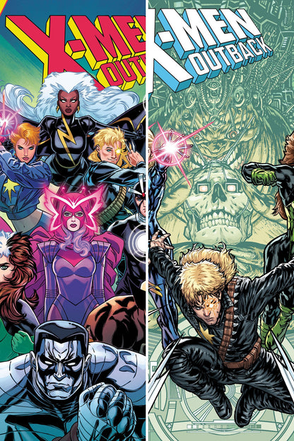 X-MEN: OUTBACK #5 cover collage