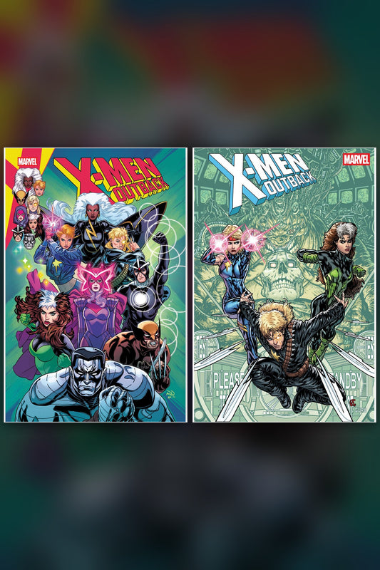 X-MEN: OUTBACK #5 cover collage